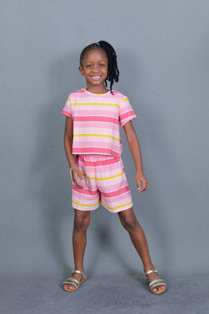 Girl Carol Shorts Set