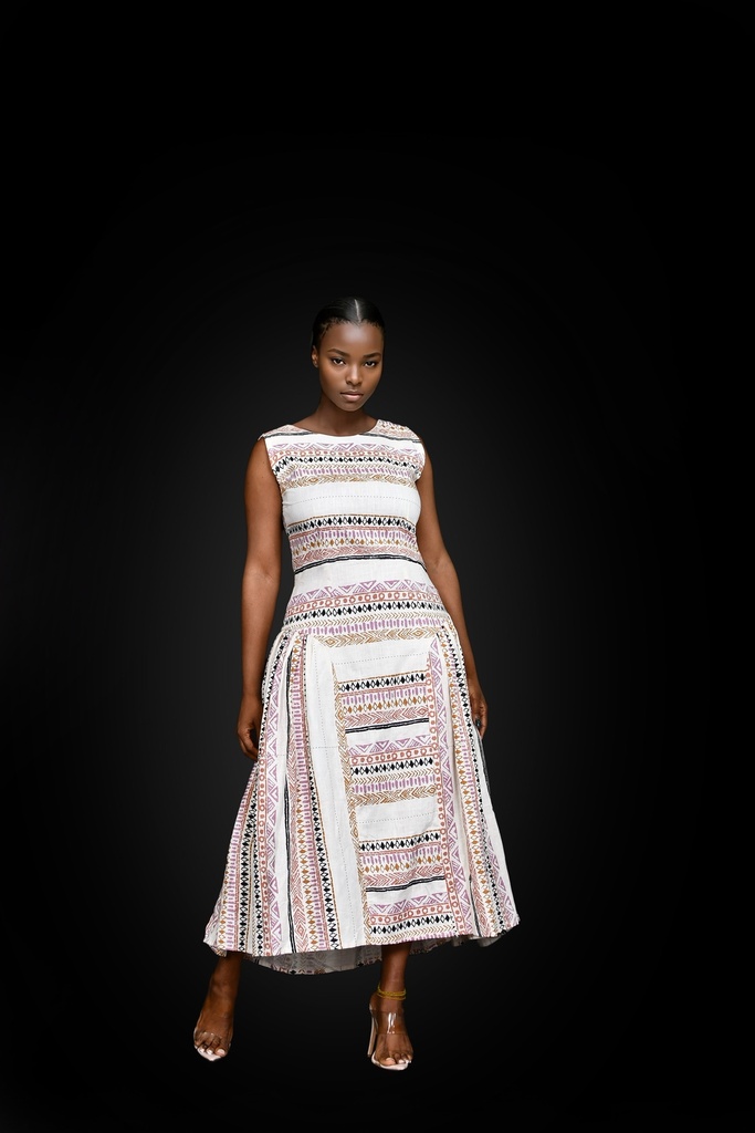 Capri Lin Dress Maxi