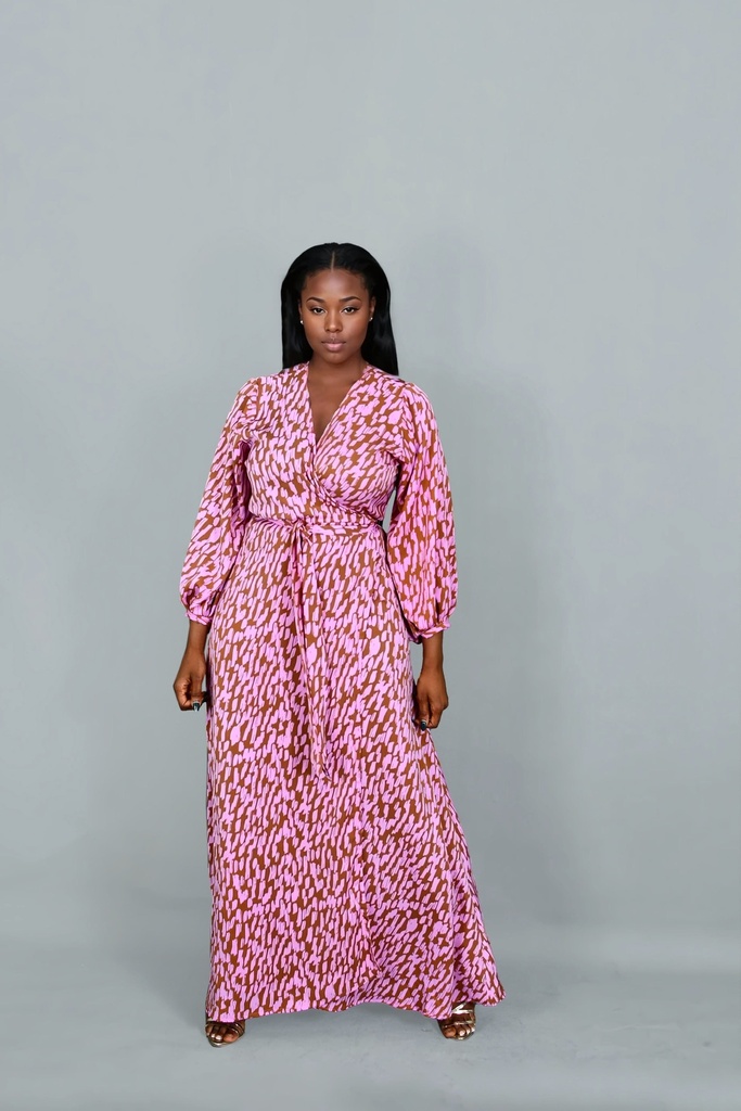 Nalova Wrap Dress