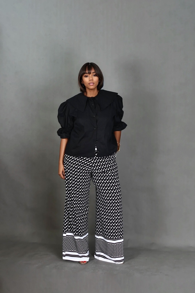 Ndile Awusi Ruffle Top