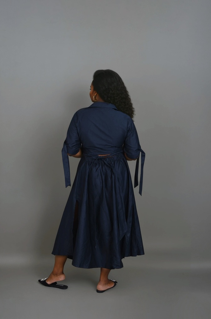 Nasara Afi Tie Dress