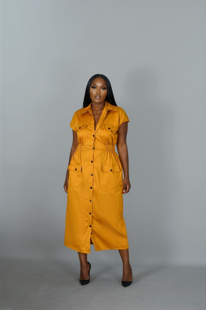 Okaf Capri Lin Dress