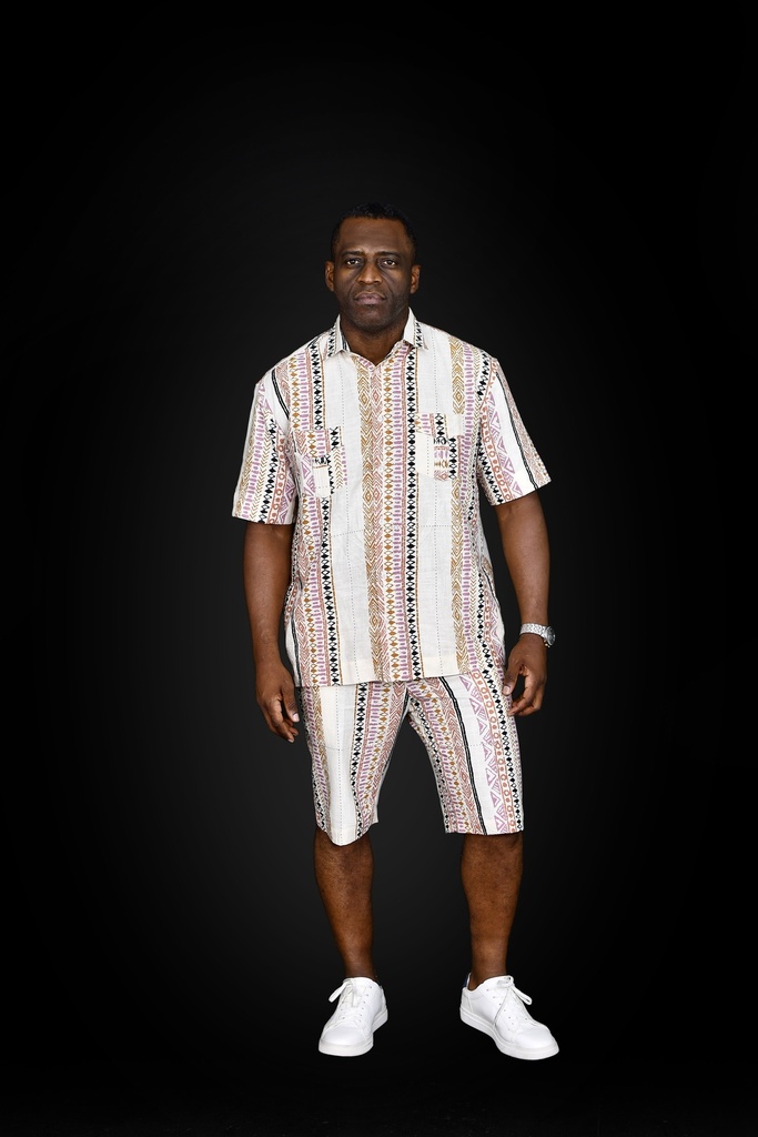Men Capri Lin Chemisette