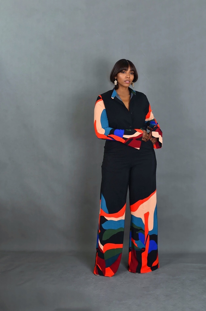 Ndile Bora Top Print 2