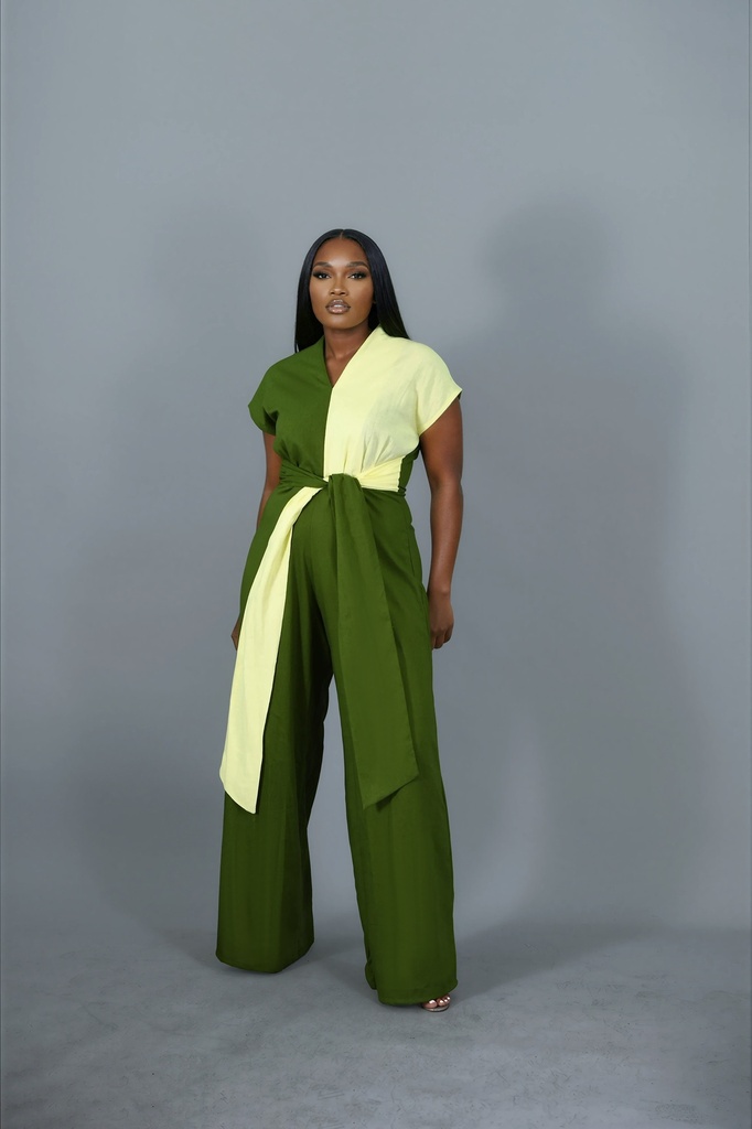 Ngwe Carol Tie Jumpsuit G