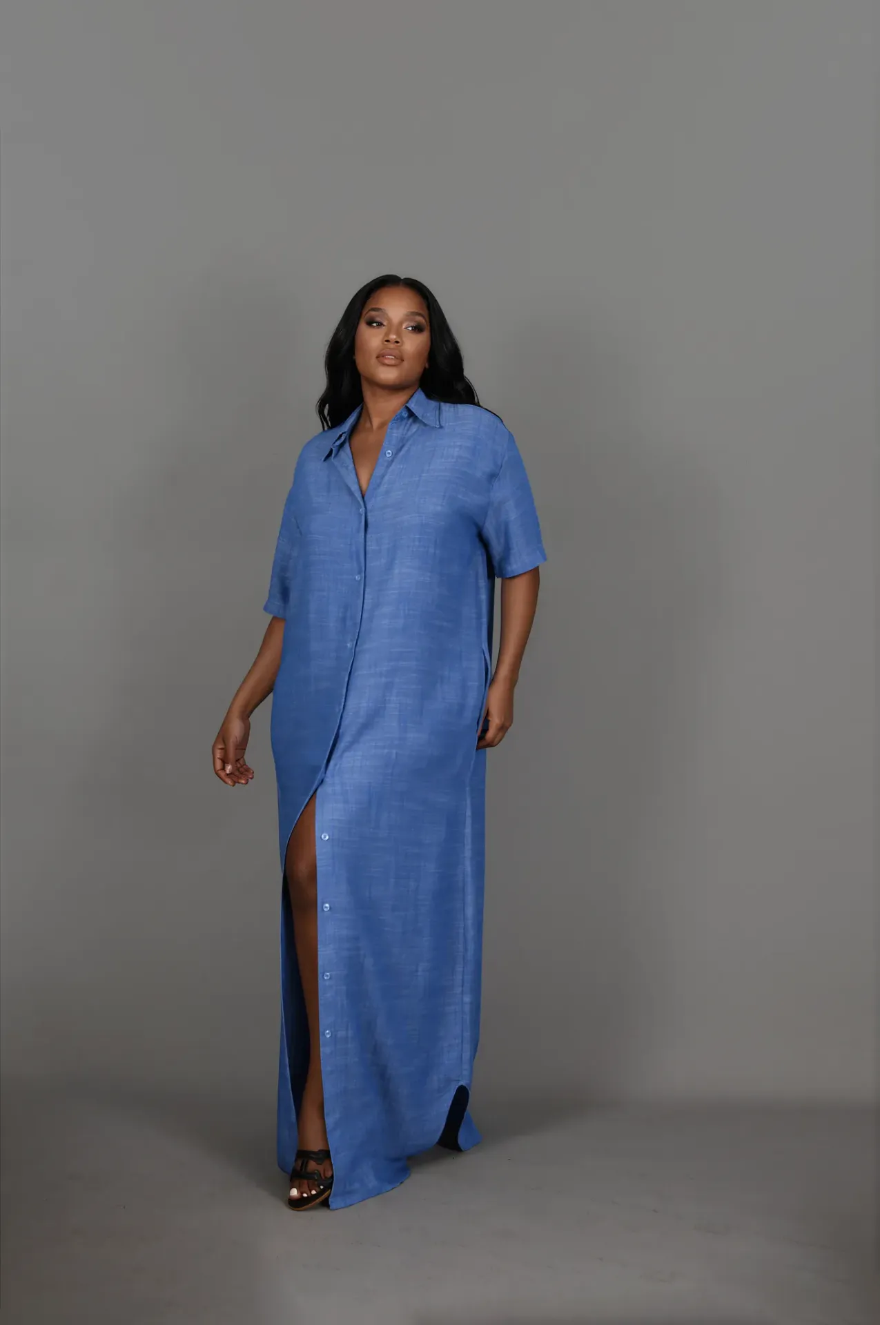Njeba Oya Shirt Dress