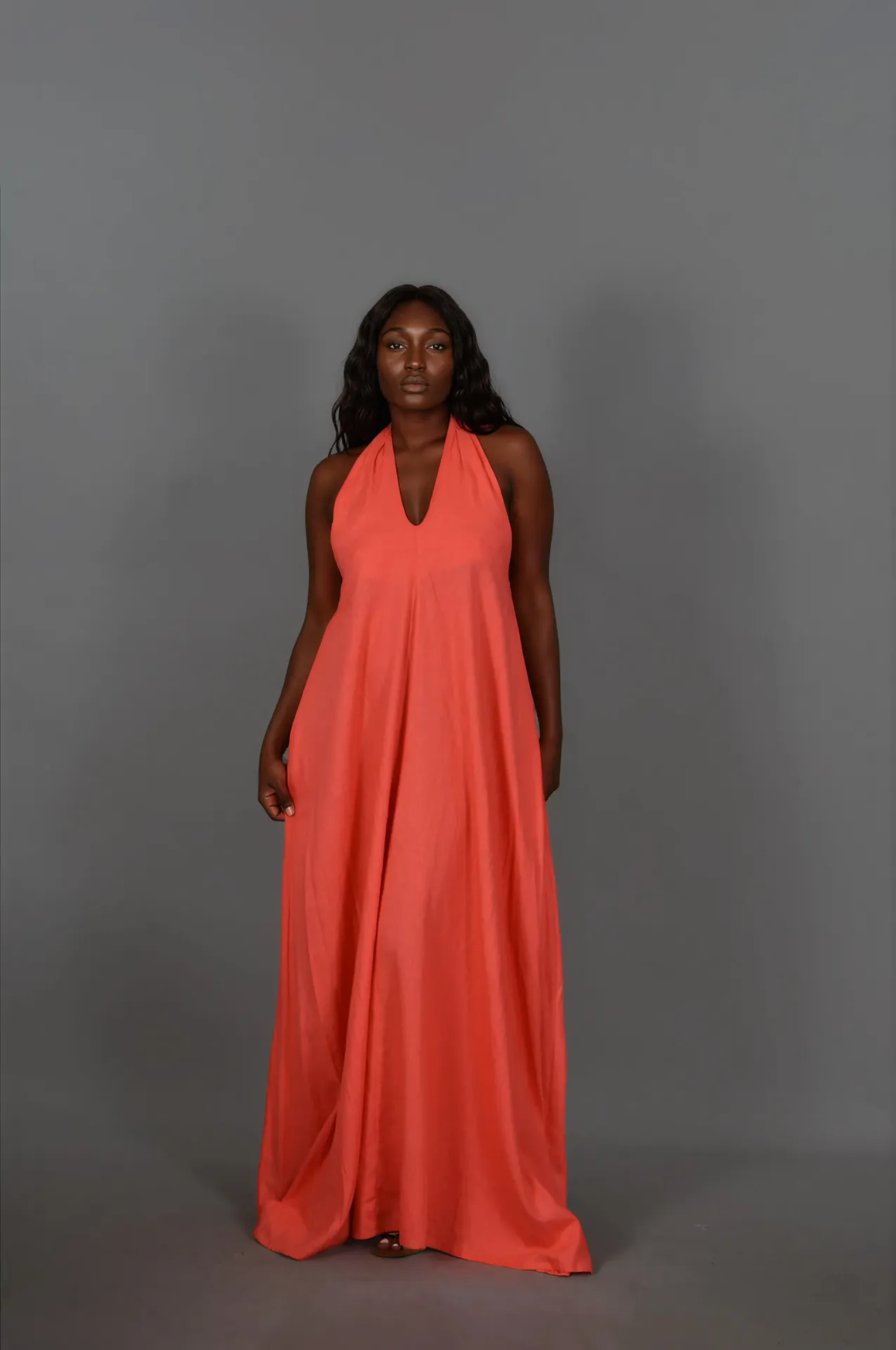 Agosti Halter Dress
