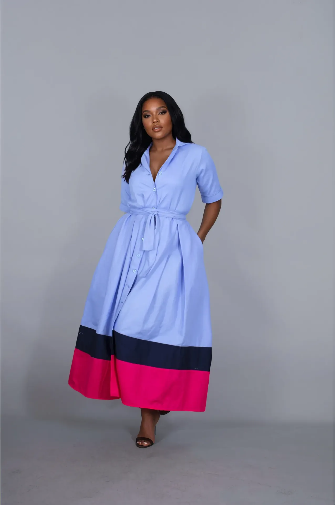 Agosti Agosti Kelly Dress CB Sky